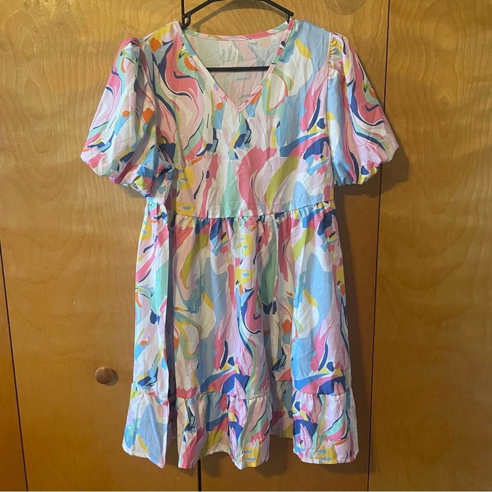Shein Multi Color Dress